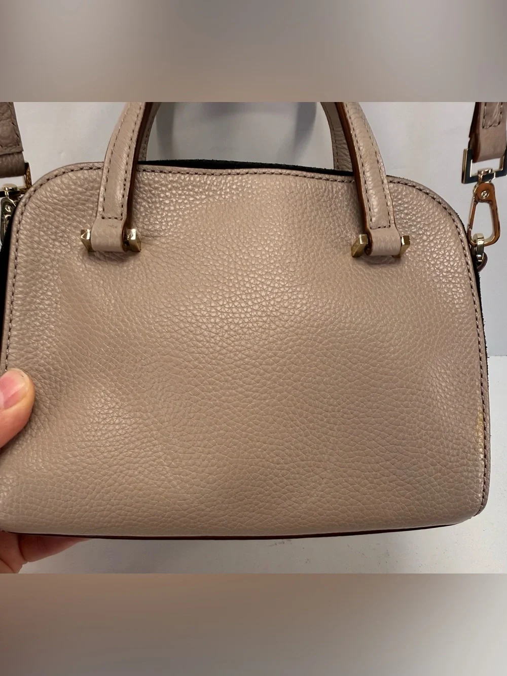 kate spade structured pebble